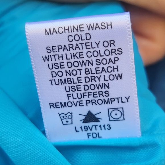 CABELA'S Women's Vest Large Blue Goose Down Warm Quilted Outdoor - Picture 14 of 14